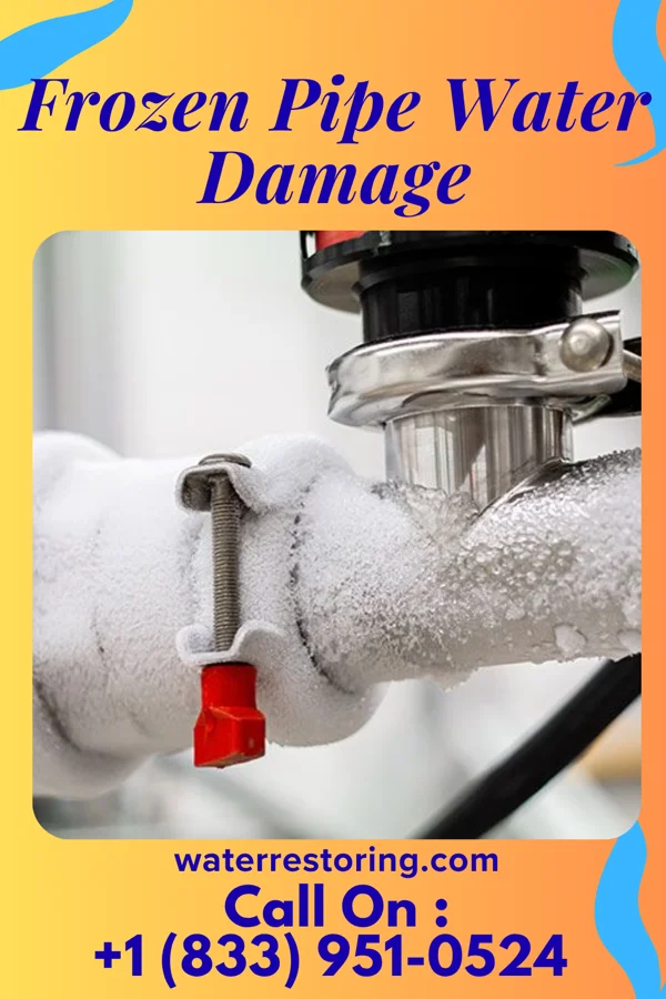 Frozen Pipe Water Damage in New Boston, PA